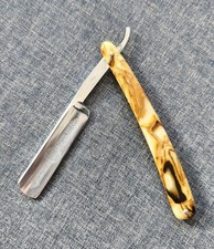 Rasoir vintage coupe-choux NEUF Le Royal Tranchant Delafoulhouse 442 écaille