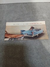 Pre Owned Condition Story Of The Solid Plymouth For 1960. Pre Owned Condition Story Of The Solid Plymouth For 1960.