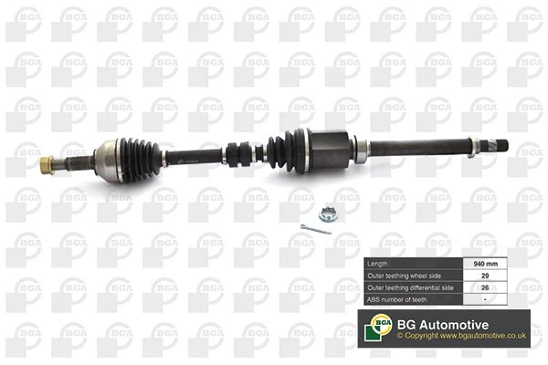 DRIVE SHAFT DS6315R FOR NISSAN DUALIS QASHQAI/+2 K9K292/282/430 1.5L 4cyl - Image 3 of 4