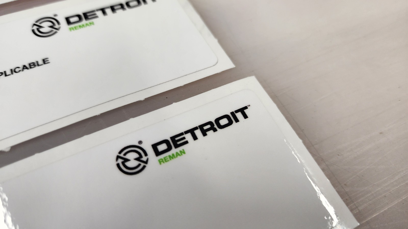 1999 12.7 Detroit Diesel Series 60 Engine Sticker For Offroad Use Only