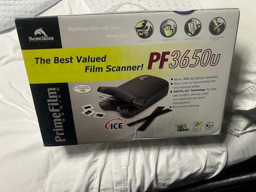 Pacific Image PrimeFilm Series 3650u Scanner w/ Cables