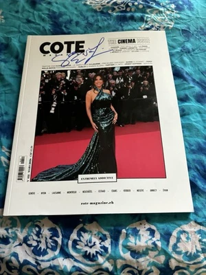 Magazine Dédicacé Autograph Eva Longoria - Presse Suisse - Photo 1/2