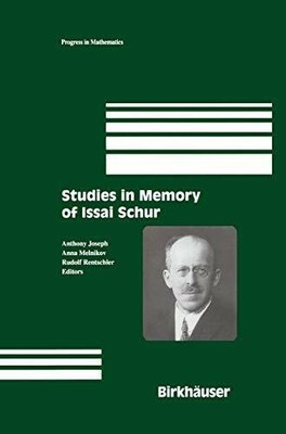 Studies in Memory of Issai Schur (Progress in Mathematics, Buch Birkhäuser