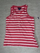 Ralph Lauren Strip Tank Top Sequin New With Tags Size L 12-14 Girls