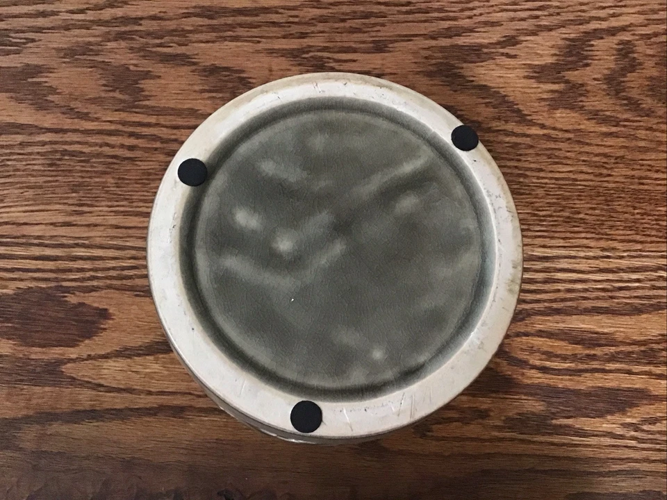 Hypehouse Allen & Roth 5 pulgadas Maceta para orquídeas con platillo gris marrón excelente C Foto 4 de 4