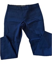 Office Chic Navy Blue Banana Republic Sloan fit Pants Women's size 2 Ankle
