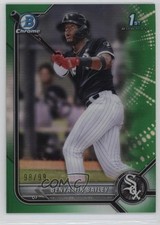 2022 Bowman Chrome Prospects Green Refractor 98/99 Benyamin Bailey #BCP-8 0nr3