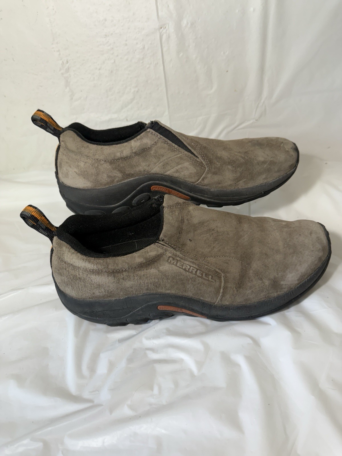 Scarpa Merrell Jungle Moc scamosciata slip on Gunsmoke taglia 11