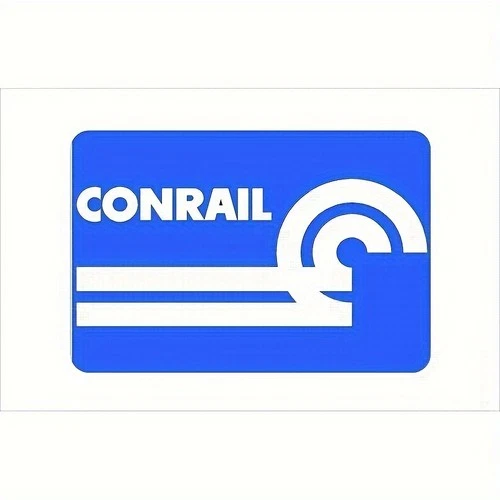 Vintage Conrail Perfect for Home Office Tin Metal Signs Home Décor 8x12