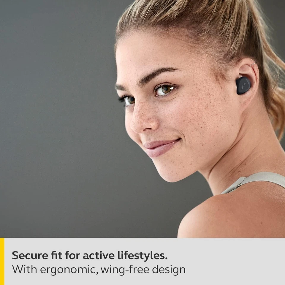 Jabra Elite 4 Active In-Ear Wireless Earbuds, Active Noise Cancelling -Dark Grey - Image 3 of 4