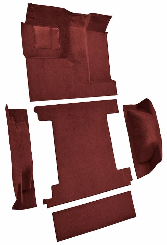 Alfombra de bucle moldeado JEGS 707388 1966-1973 Ford Bronco tanques de gasolina dobles sin cola Foto 2 de 3