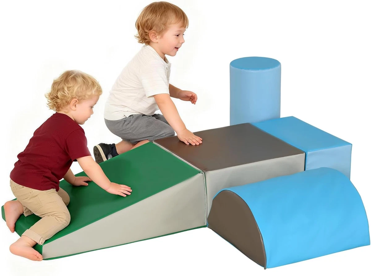 Costruzioni Morbide Molto 50 Pezzi | Senza BPA | Blocchi Colorati Per Bambini Da 1 A 5 Anni | Compatibile Molto Blocks
