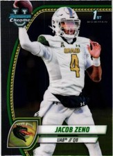 2024 Bowman University Chrome #83 Jacob Zeno