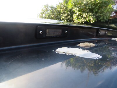 Originale BMW E34 Limousine Heckklappe in Diamantschwarz-metallic 