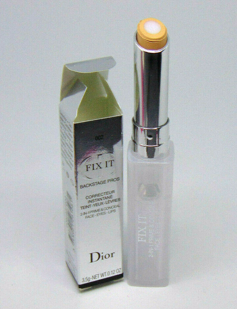DIOR FIX IT 2-in-1 Prime Conceal Face Eyes Lips NIB