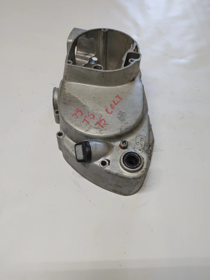 1975 Suzuki TS75 Colt cárter do motor tampa de embreagem externa direita 11340-26003 - Imagem 4 de 4