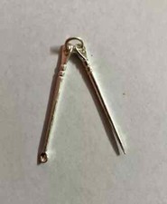 999 Sterling Silver Toothpick  Ear Cleaner Set - Plain 3.3-3.5 gram Free Ship