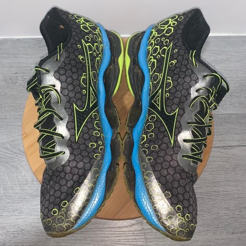Scarpe da corsa uomo Mizuno Wave Prophecy 3 taglia 15 nero verde sneakers *DIFETTI - Foto 7 di 10