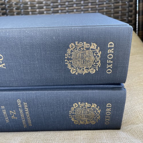 Compact Edition of the Oxford English Dictionary 2 Volume Magnifying Glass 1977 - Picture 21 of 24