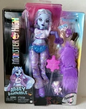 Monster High G3 Abbey Bominable Fashion Doll Accessories & Pet Tundra 2023