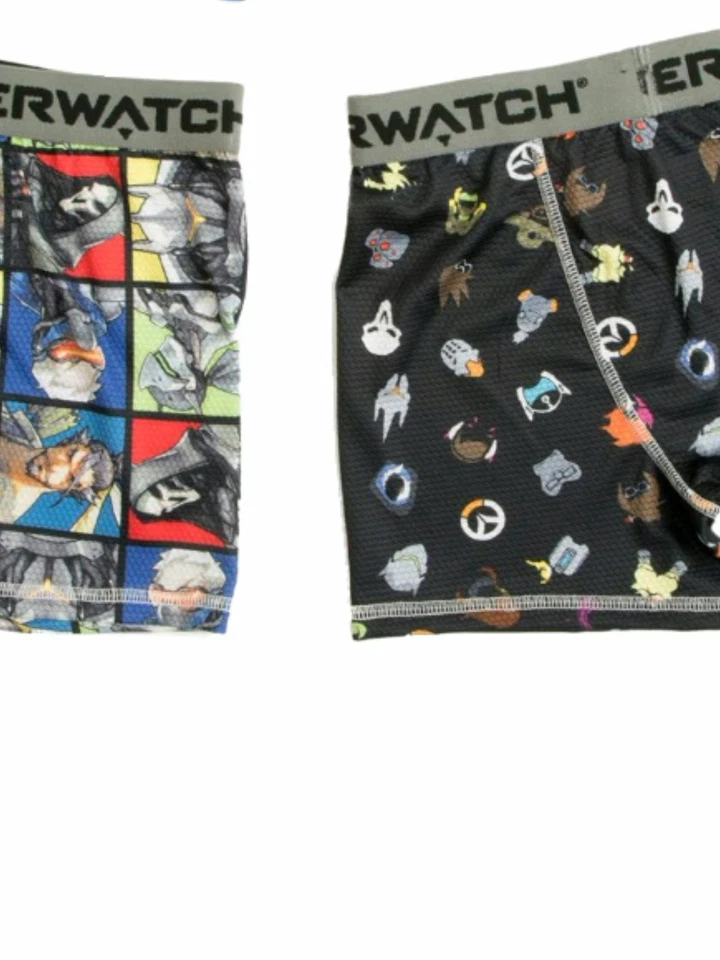 Boys Overwatch Genji Character 3pc Boxer Briefs Boxer Shorts Set Underwear - Image 3 of 3