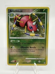 Ariados 20/123 Mysterious Treasures Reverse Holo Foil Vintage Pokémon Card