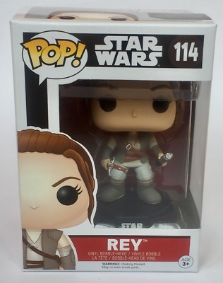 Star Wars The Force Awakens Rey Final Scene Funko Pop Vinyl Neu  