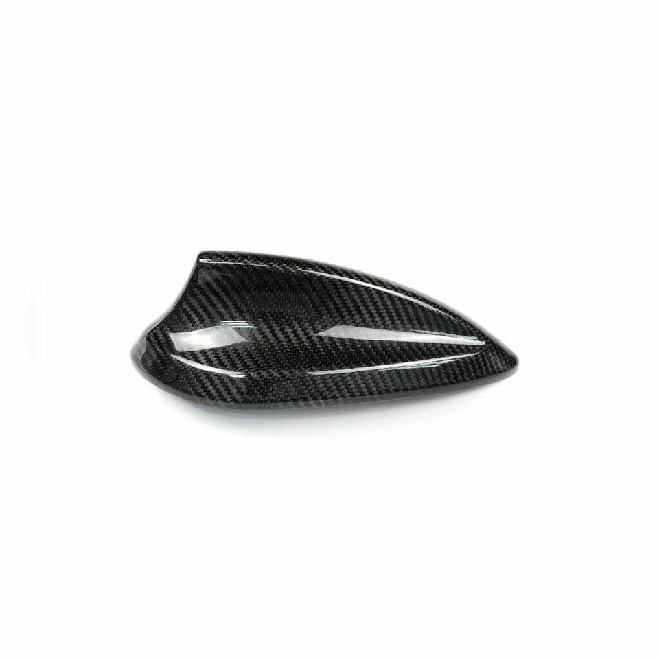 Cubierta de ajuste de antena de fibra de carbono real apta para BMW M3 M4 F80 F82 Foto 4 de 4