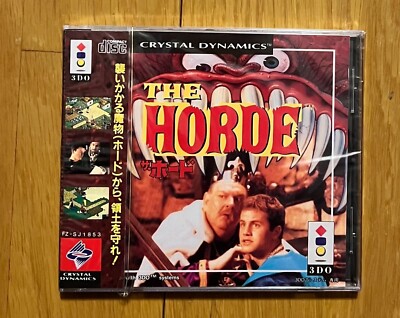 The Horde 3DO Japan Crystal Dynamics New Sealed!