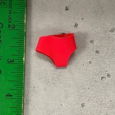 SU-UW-SUP: 1/12 Baúles de Superman rojos de tela para cuerpo de figura de acción muscular de 6"