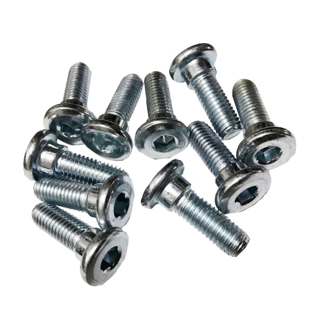 10Pcs M8 x 20mm Brake Disc Rotor Screws Bolts for Motorcycle eBay