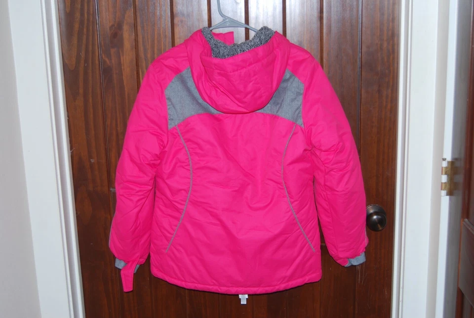 ZeroXposur Girls Hooded Ski Jacket Pink Size Large (14/16) New With Tags - Image 2 of 4