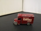 P789-MATCHBOX LESNEY No17A MAROON BEDFORD REMOVALS VAN.