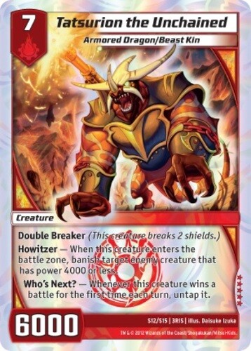 Tatsurion the Unchained Rise of the Duel Masters Lightly
