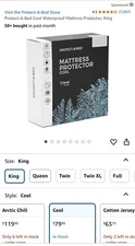 Brand New Protect A Bed Mattress Protector King Size Topper 