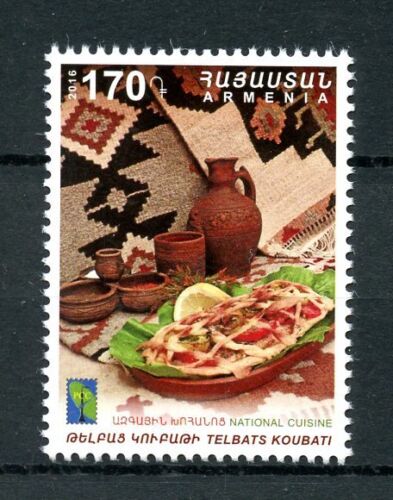 Armenia 2016 MNH RCC National Cuisine Telbats Koubati 1v Set Gastronomy Stamps - Picture 1 of 1