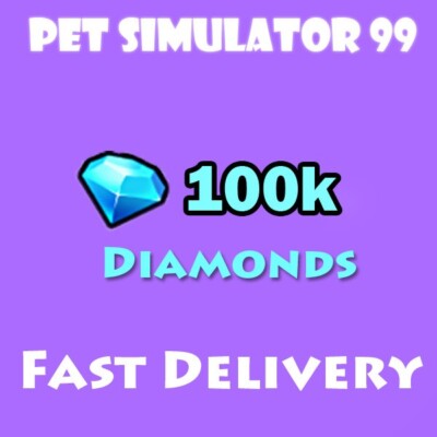 100k GEMS IN PET SIMULATOR  99 - CHEAP - GEMS  - PS 99 - PET SIM 99 -DEUTSCH-