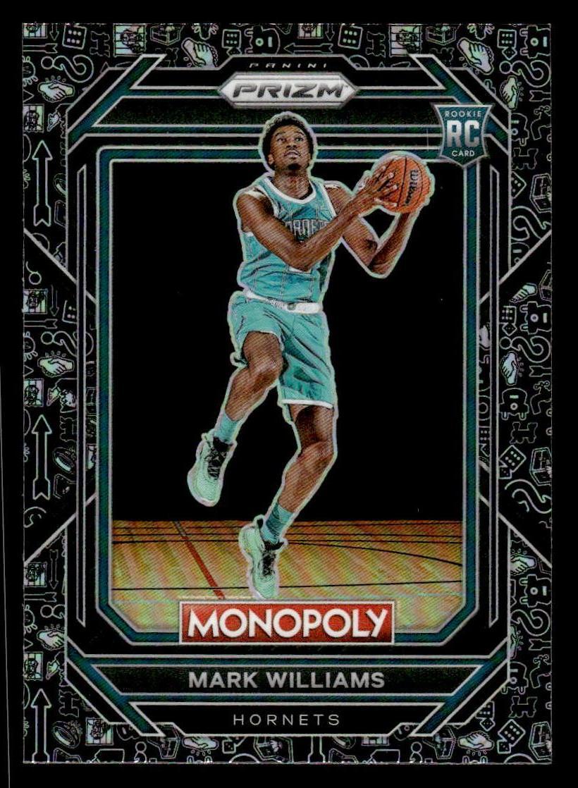 Mark Williams 2022-23 Panini Prizm Monopoly #12 Monopoly Black Classic Icons