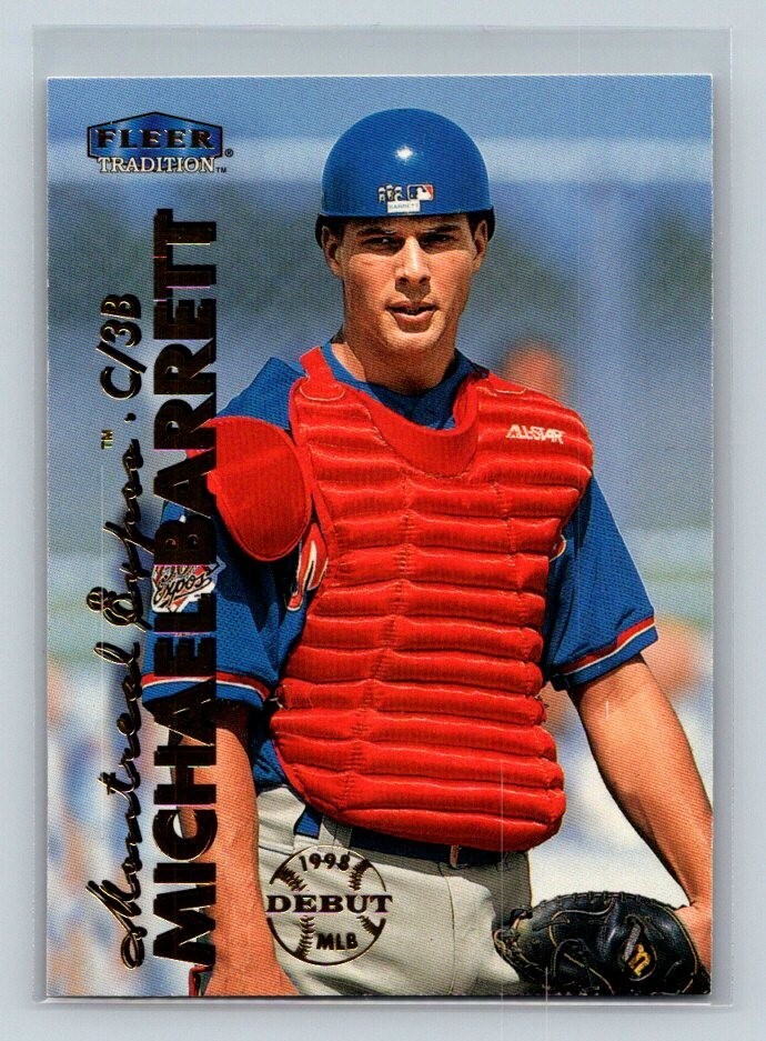 1999 Fleer Tradition #331 Michael Barrett Montreal Expos Baseball Card