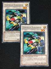 YUGIOH FORMULA SYNCHRON STBL-EN041 1ST RARE X2(LP)