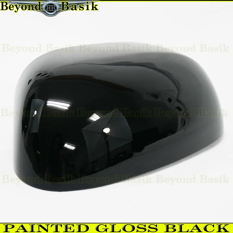 For 2014 15 16 17 18 2019 Kia Soul GLOSS BLACK Mirror COVERS NO Turn Signal Hole - Изображение 4 из 4