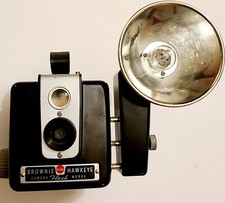 Vintage Kodak Brownie Hawkeye Camera Flash Model For Parts Only