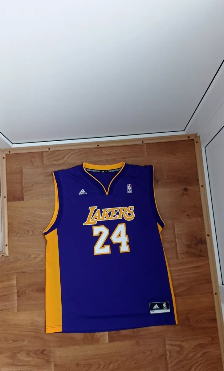 Men's Los Angeles Lakers Kobe Bryant adidas Purple Road Hardwood