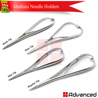 Dental Mathieu Needle Holders Orthodontic Ligature Forceps Suturing Wire Pliers 