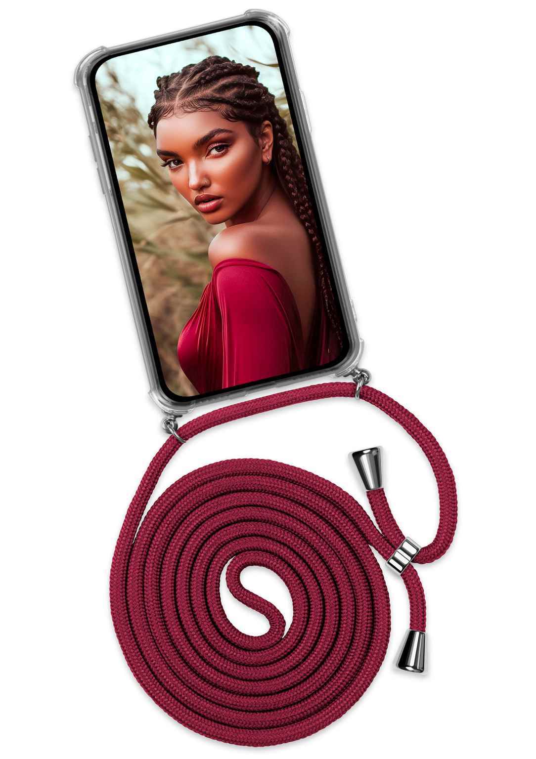 Handykette mit Hülle für Samsung Galaxy A90 5G Band zum Umhängen Chain Kette NEU