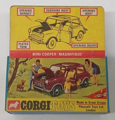 Corgi Toys （コーギー） Mini-Cooper ‘Magnifiqe Corgi toys 227 Mini-Cooper Competition Virtually Mint/Boxed