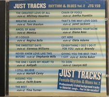 Just Tracks Karaoke JTG159 -Rhythm And Blues Vol.2 Hits CDG Disc
