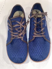 Whitin Minimalist Barefoot Water Shoes Men EU 43 US 9.5 Black Mesh Lace Up