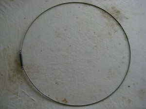 AEG Waschmaschine L74810 Türgummidichtung Metallband / Ring