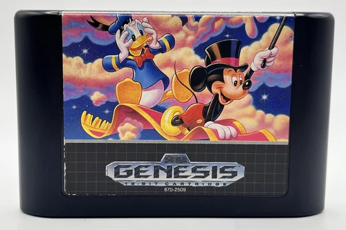 Disney’s World of Illusion (Sega Genesis) Retro | Vintage Video Game - Tested